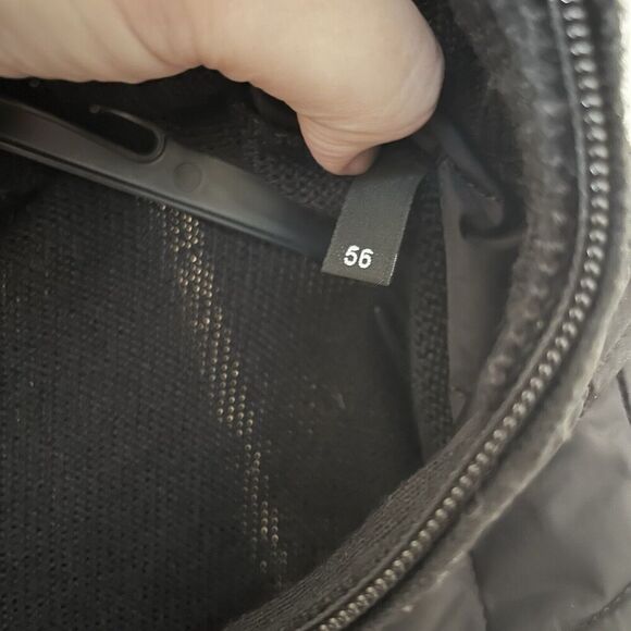 Codice Black Quilted Sweater Jacket Full Zip Men's Size 56 - Picture 6 of 11